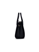 Manor 28 Box Medium Satchel Bag Black