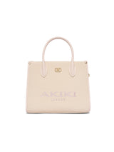 Manor 28 Box Medium Satchel Bag Off White