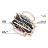 Manor 28 Box Medium Satchel Bag Off White