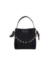 Sudbury 23 Medium Bucket Bag Black
