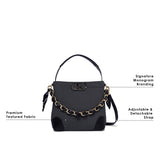 Sudbury 23 Medium Bucket Bag Grey