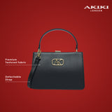 Hackney 23 Frame Small Handbag Black
