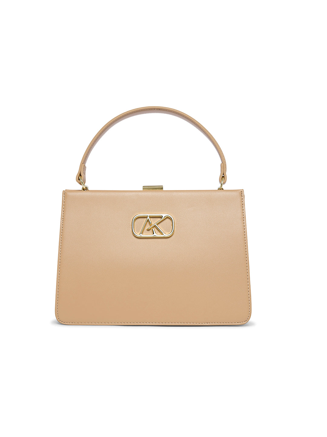 Hackney 23 Frame Small Handbag Beige