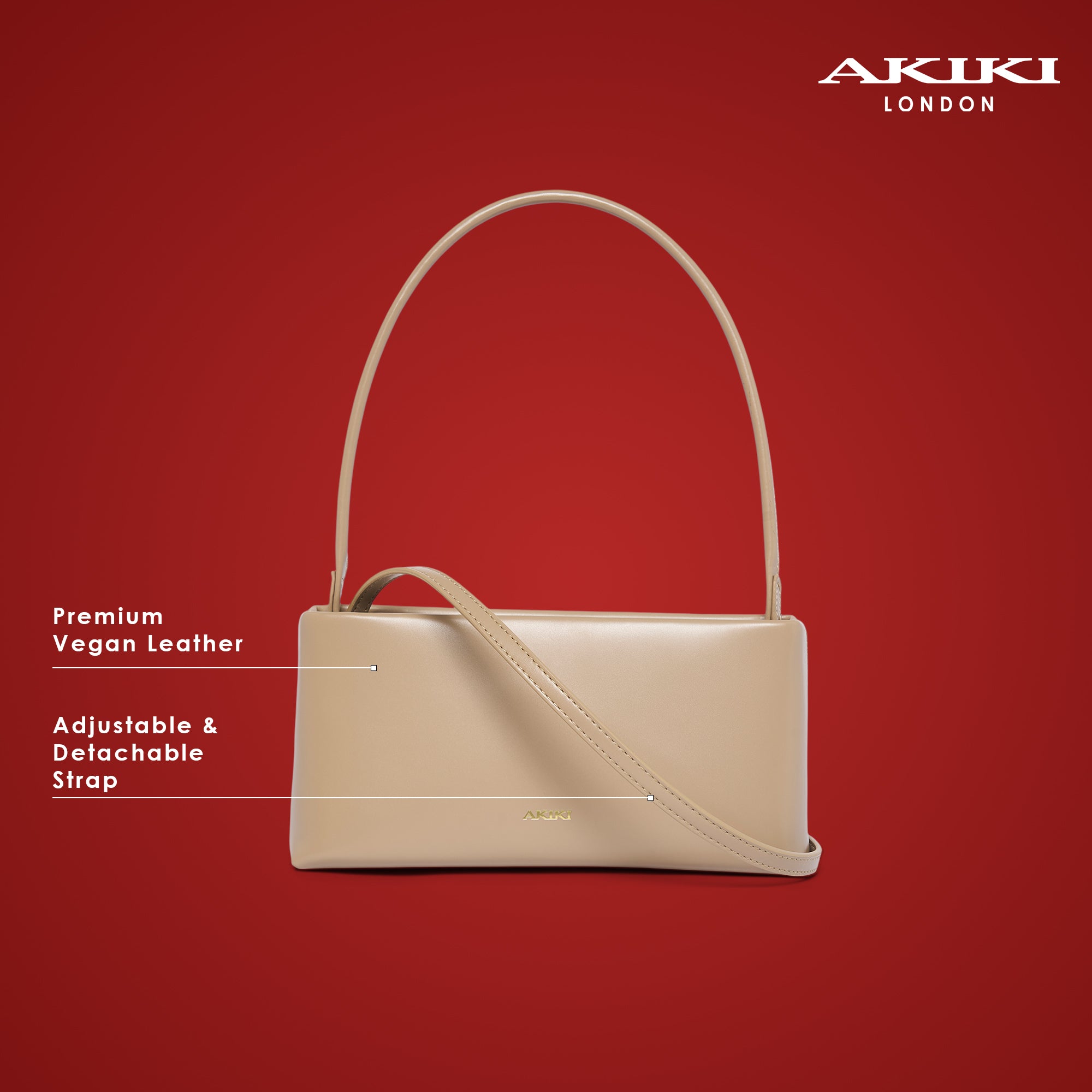 Merton 27 Small Handbag Beige
