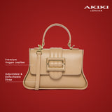 Southwark 25 Flap Small Handbag Beige