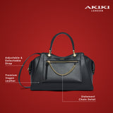 Islington 33 Small Satchel Bag Black
