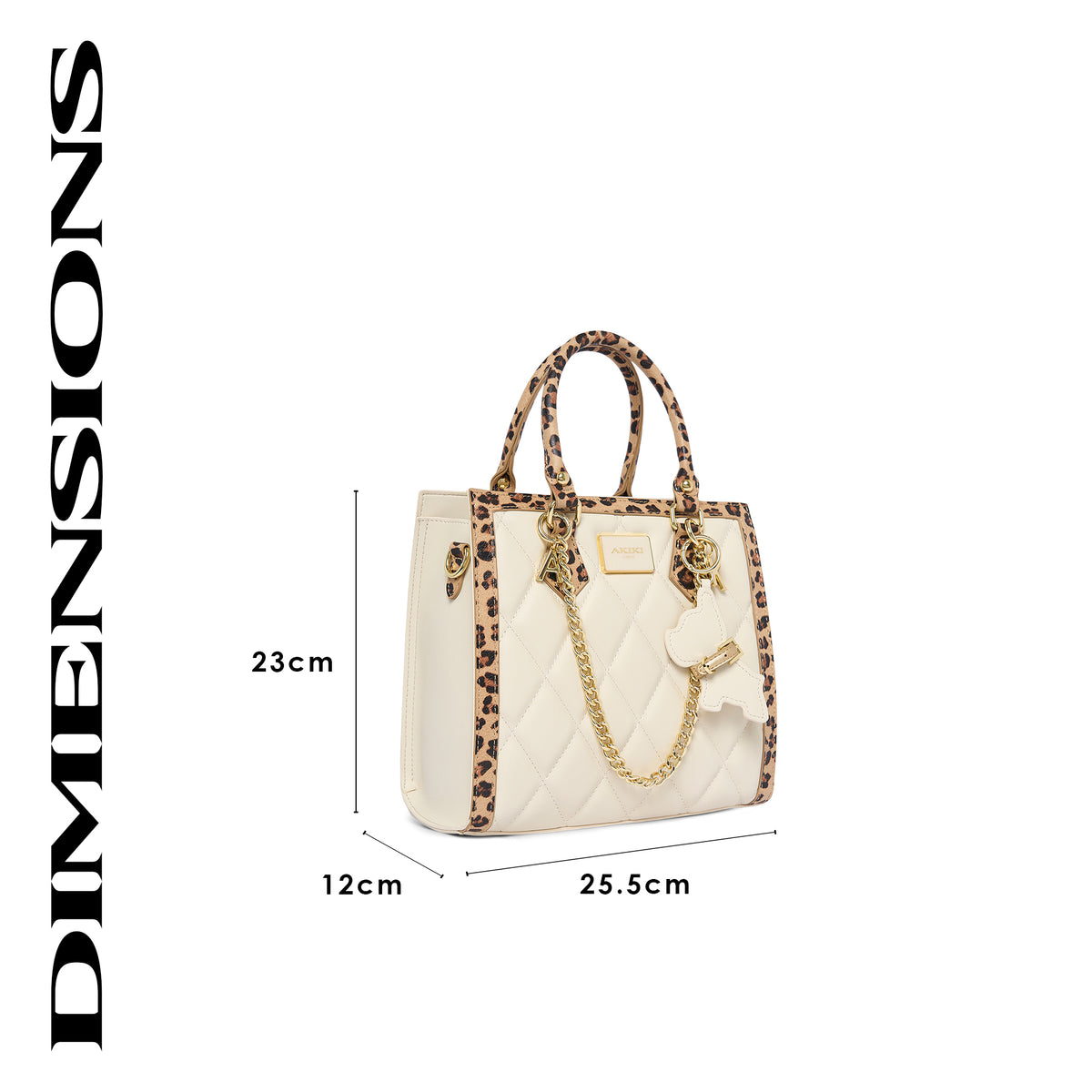Swinden 25 Box Small Handbag Beige