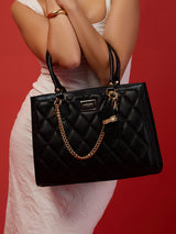 Swinden 35 Box Large Handbag Black