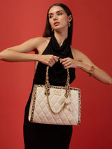 Swinden 35 Box Large Handbag Beige