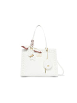 Brackley 35 Box Small Handbag White