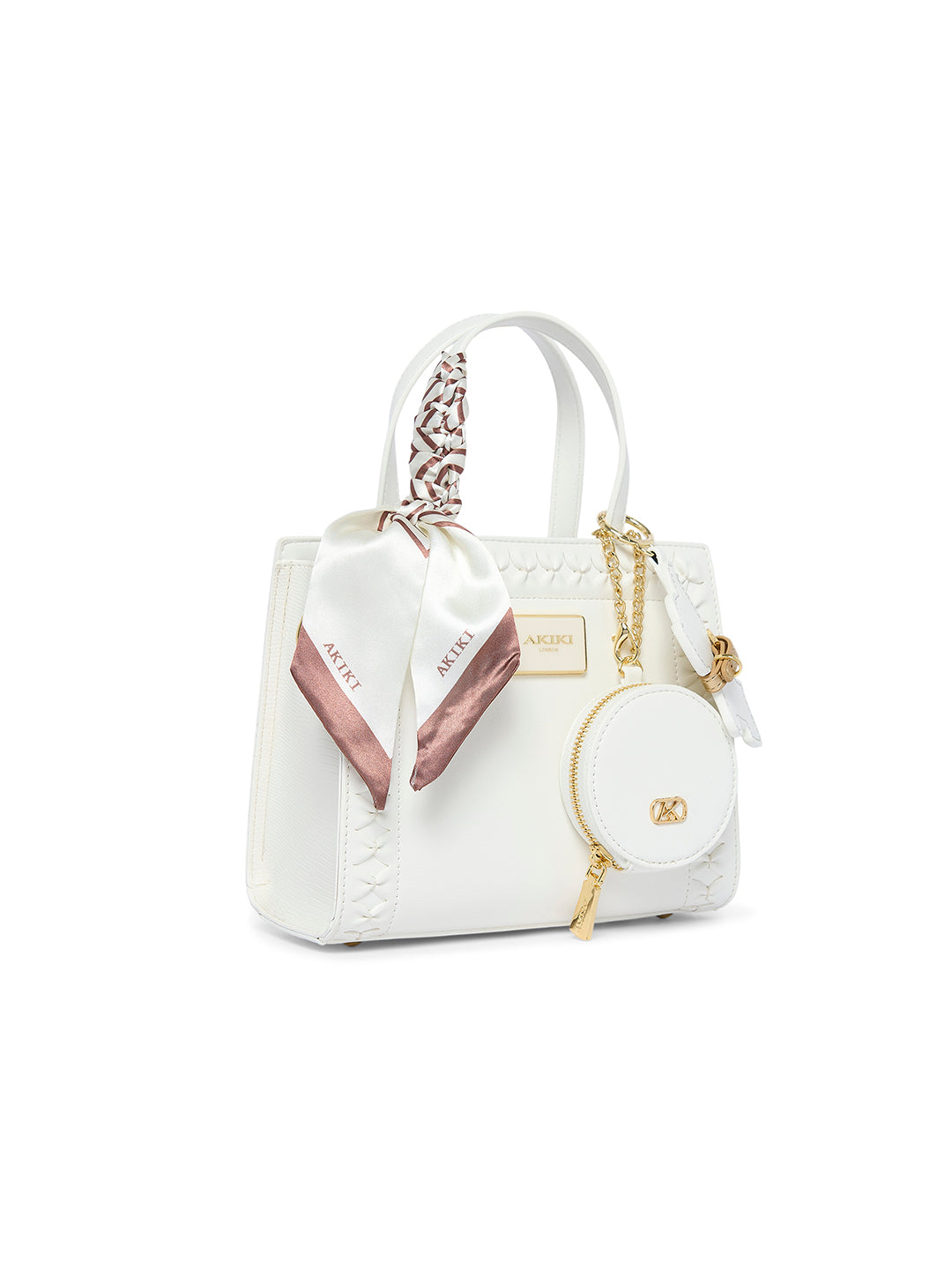 Brackley 21 Box Large Handbag White