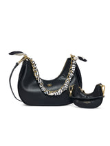Worcester 30 Hobo Small Handbag Black
