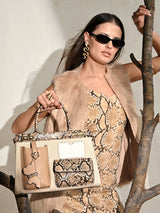 Southall 33 Large Handbag Beige