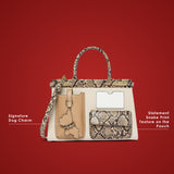 Southall 33 Large Handbag Beige