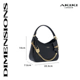 Brixton 25 Hobo Small Handbag Black