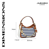 Brixton 25 Hobo Small Handbag Nautical