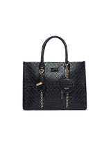 Hounslow 39 Box Large Handbag Black