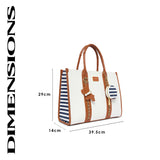 Hounslow 39 Box Large Handbag Nautical