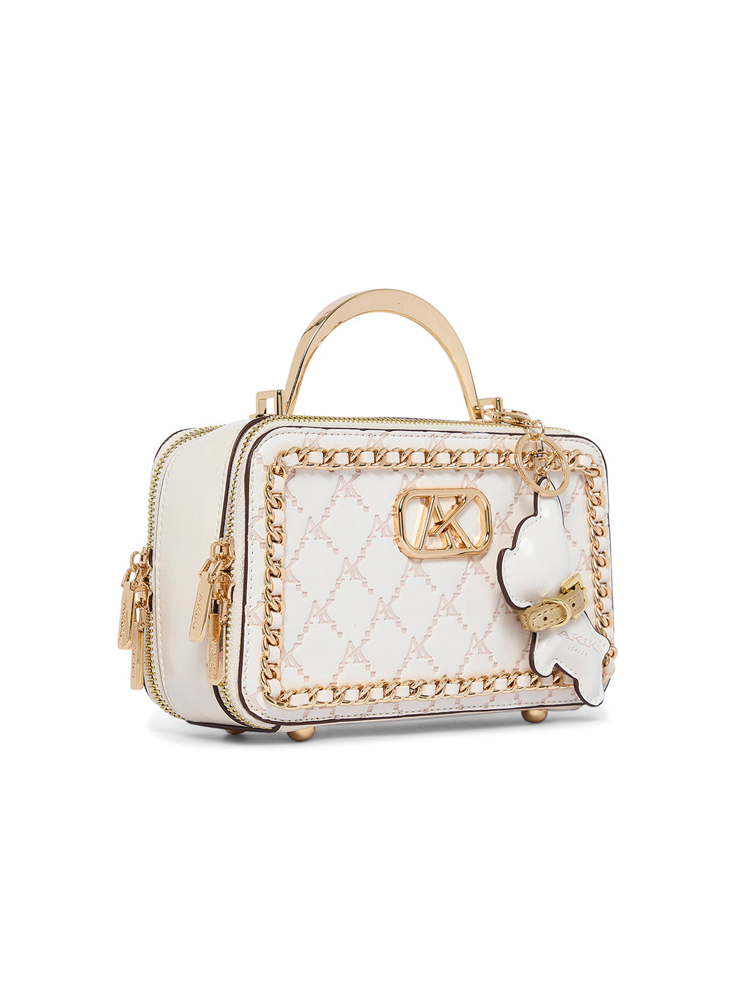 Harrow 2C 21 Box Small Satchel Bag White