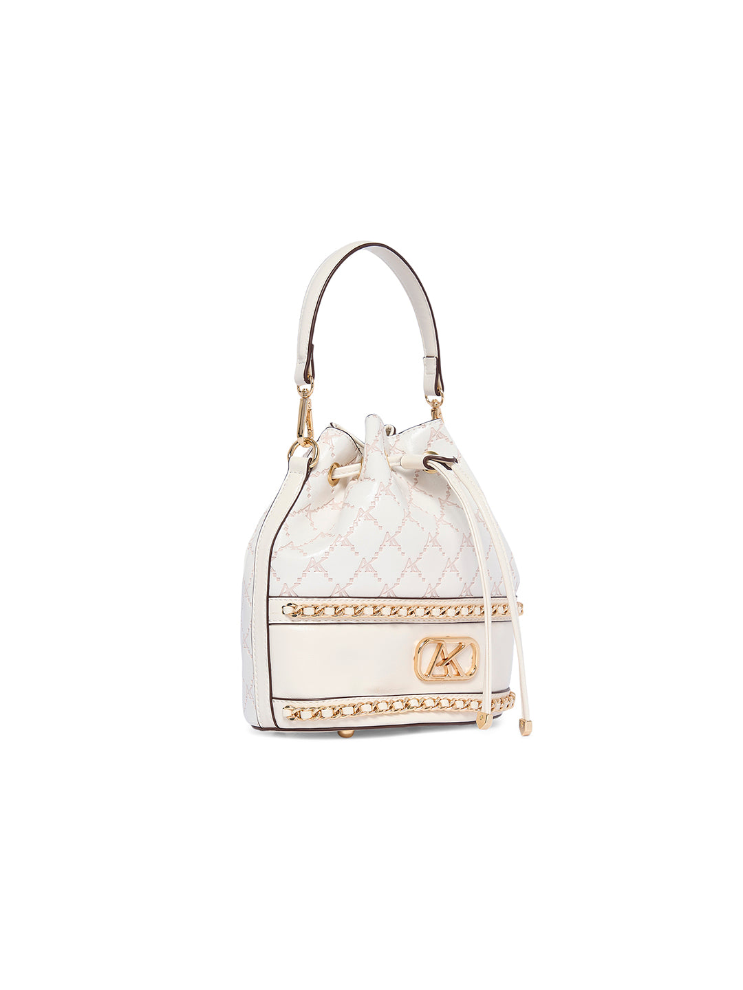 Hanwell 2C 21 Small Bucket Bag White