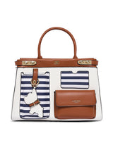 Southall Large Satchel Bag Nautical