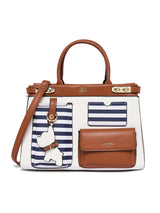 Southall Large Satchel Bag Nautical