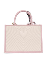 Heartley Medium Satchel Bag Beige