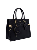 Beverley Large Satchel Bag Black