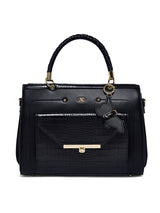Hambledon Medium Satchel Bag Black