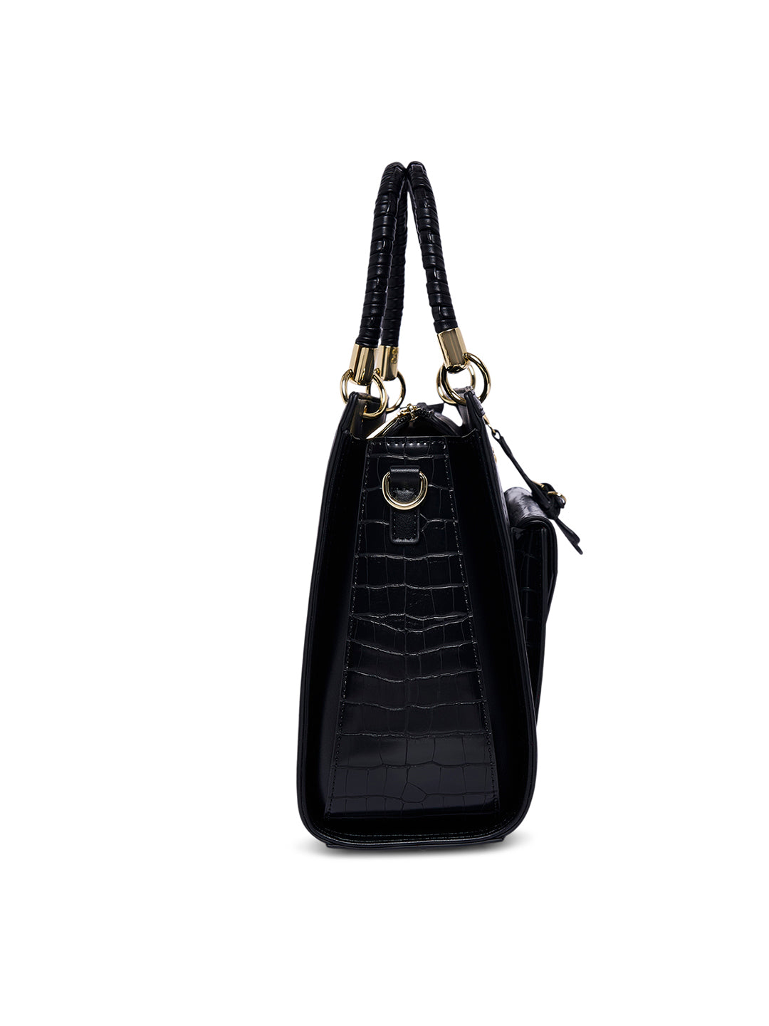 Hambledon Medium Satchel Bag Black