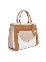 Hambledon Medium Satchel Bag Beige