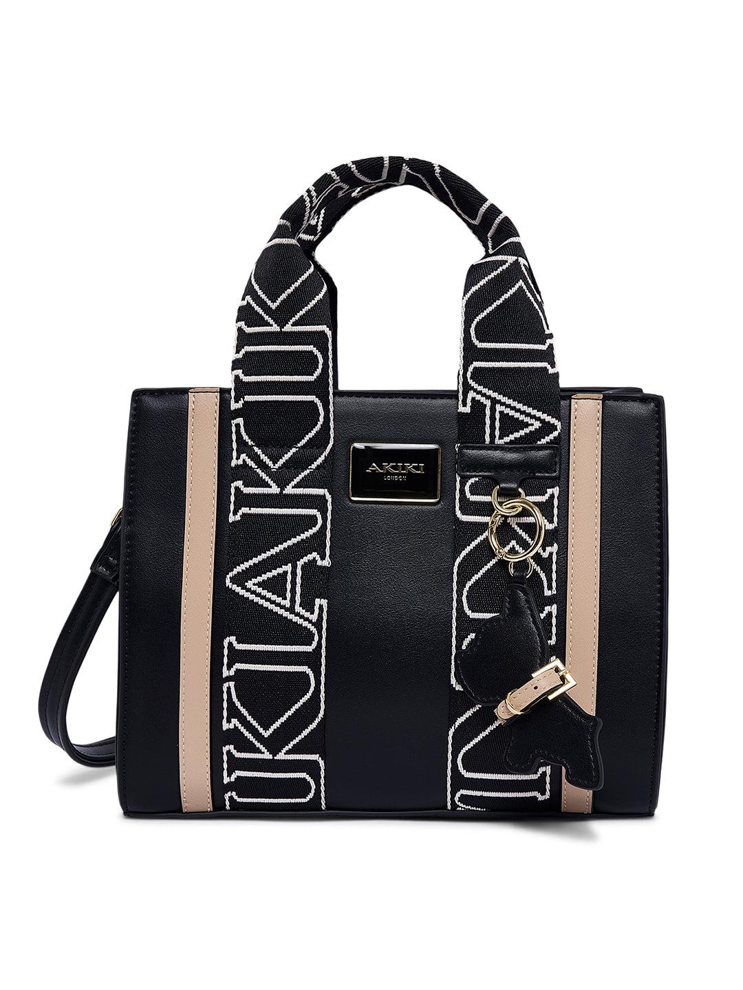 Wembley Small Satchel Bag Black