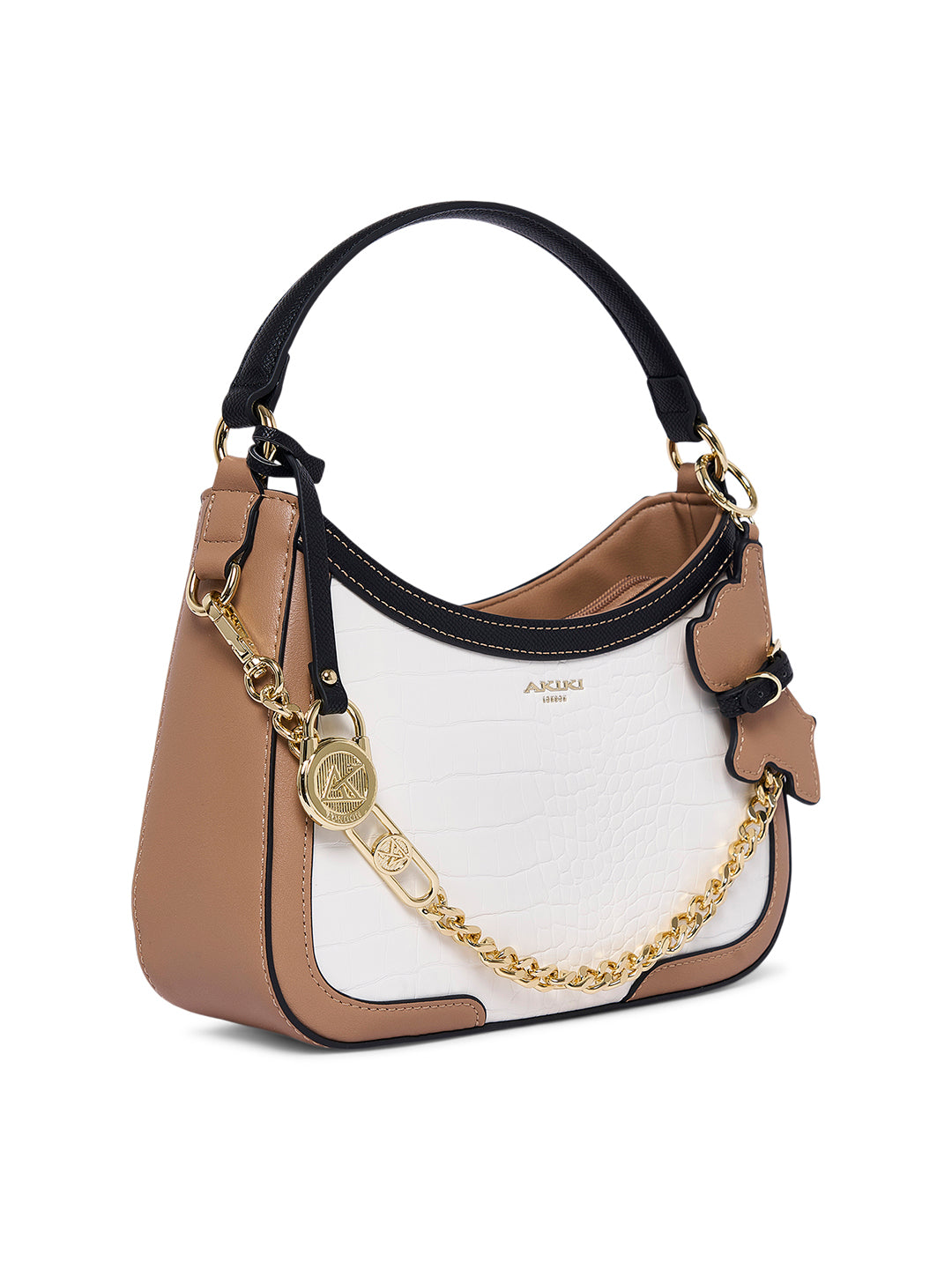 Brixton Small Hobo Beige