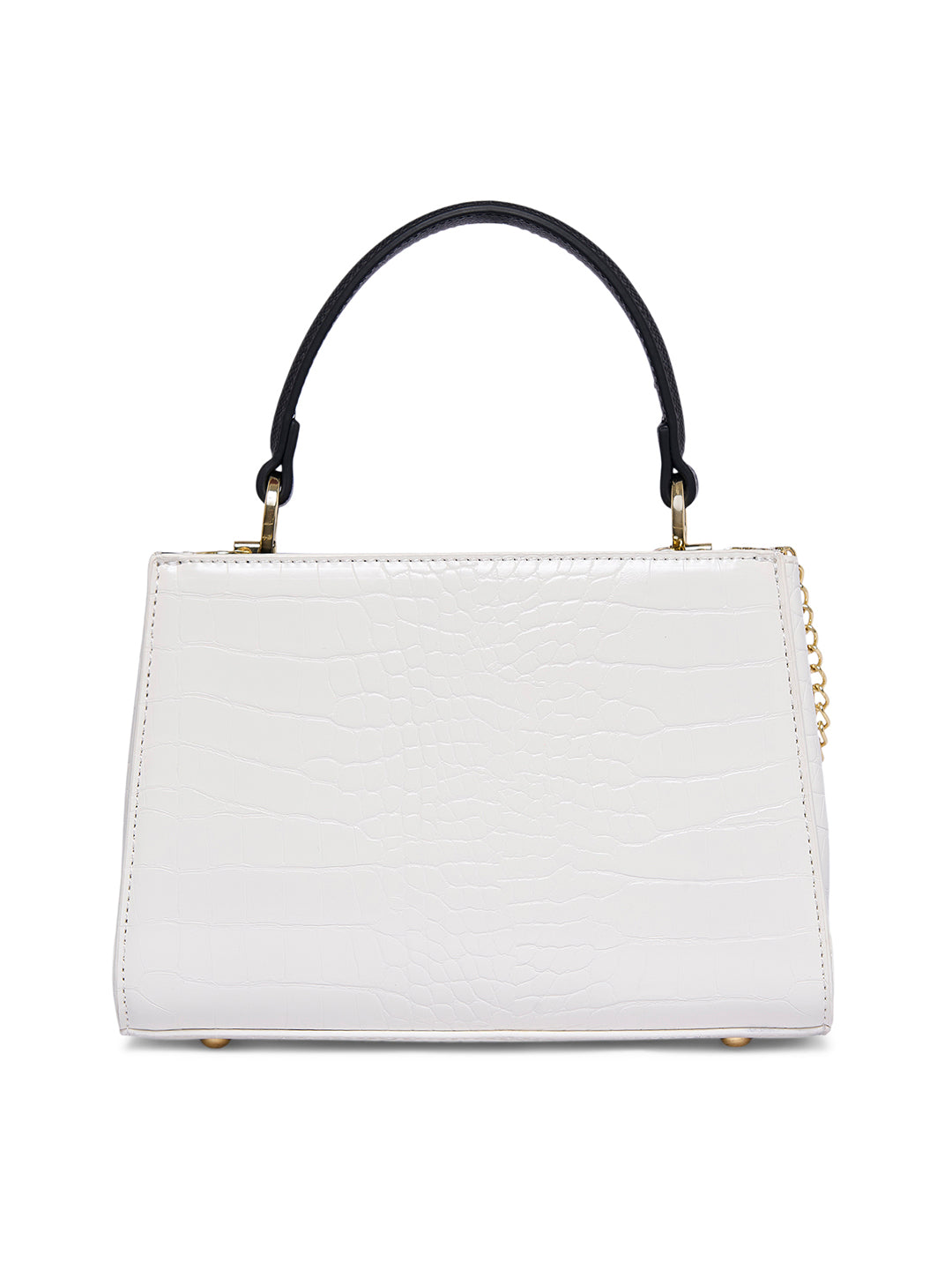 Croydon 3C Small Satchel Bag White
