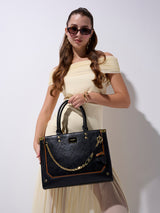 Wimbeldon Large Tote Bag Black