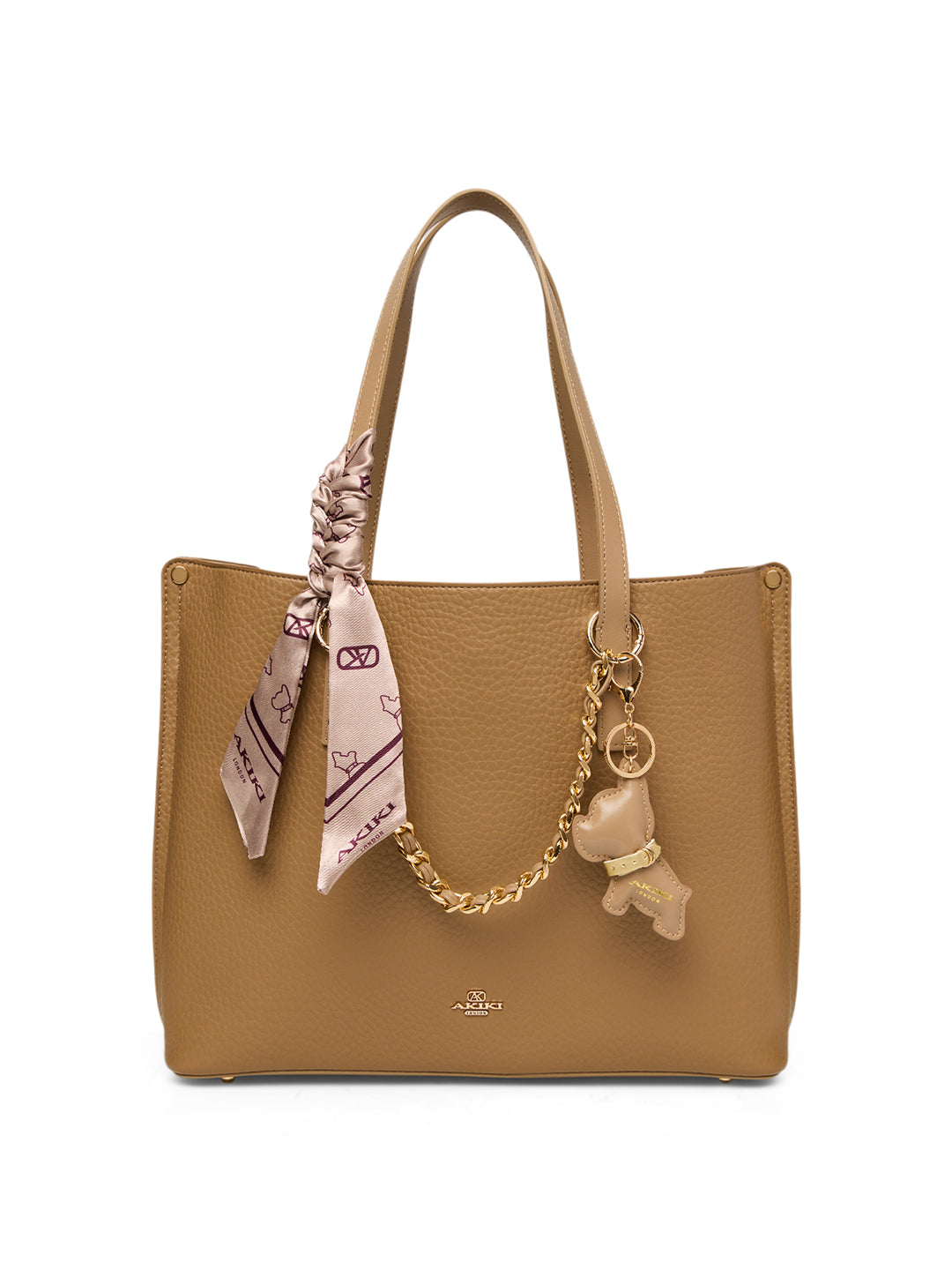 Dover Handbag For Totelargeshoulder Carry Beige