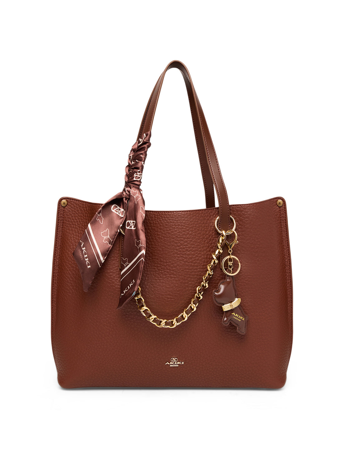 Dover Handbag For Totelargeshoulder Carry Brown