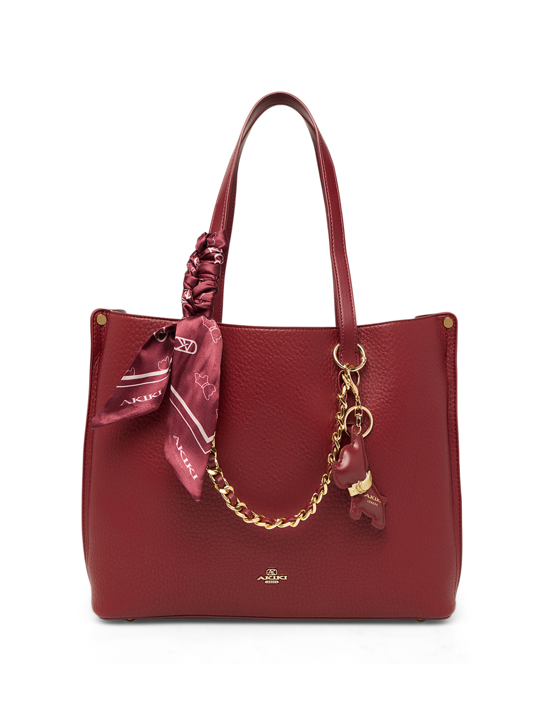 Dover Handbag For Totelargeshoulder Carry Red