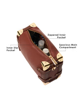 Maldon Small Brown Trunk Bag