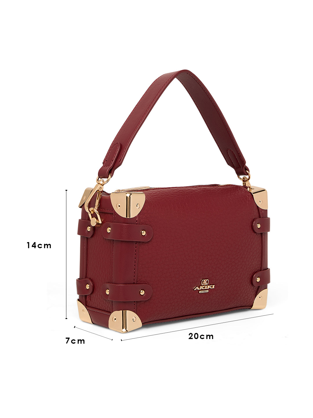 Maldon Small Red Trunk Bag