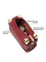 Maldon Small Red Trunk Bag