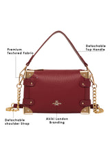 Maldon Small Red Trunk Bag