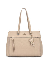 Ruskin Laptop Handbag For Totelargeshoulder Carry Beige
