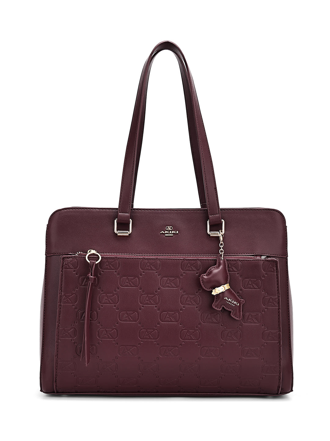 Ruskin Laptop Handbag For Totelargeshoulder Carry Wine