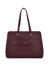 Ruskin Laptop Handbag For Totelargeshoulder Carry Wine