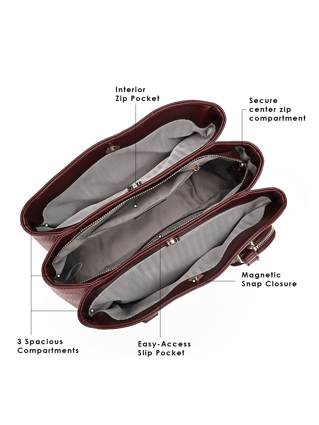 Romford Handbag For Totemediumshoulder Carry Red