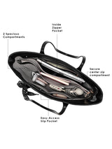 Norwood Handbag For Totelargeshoulder Carry Black