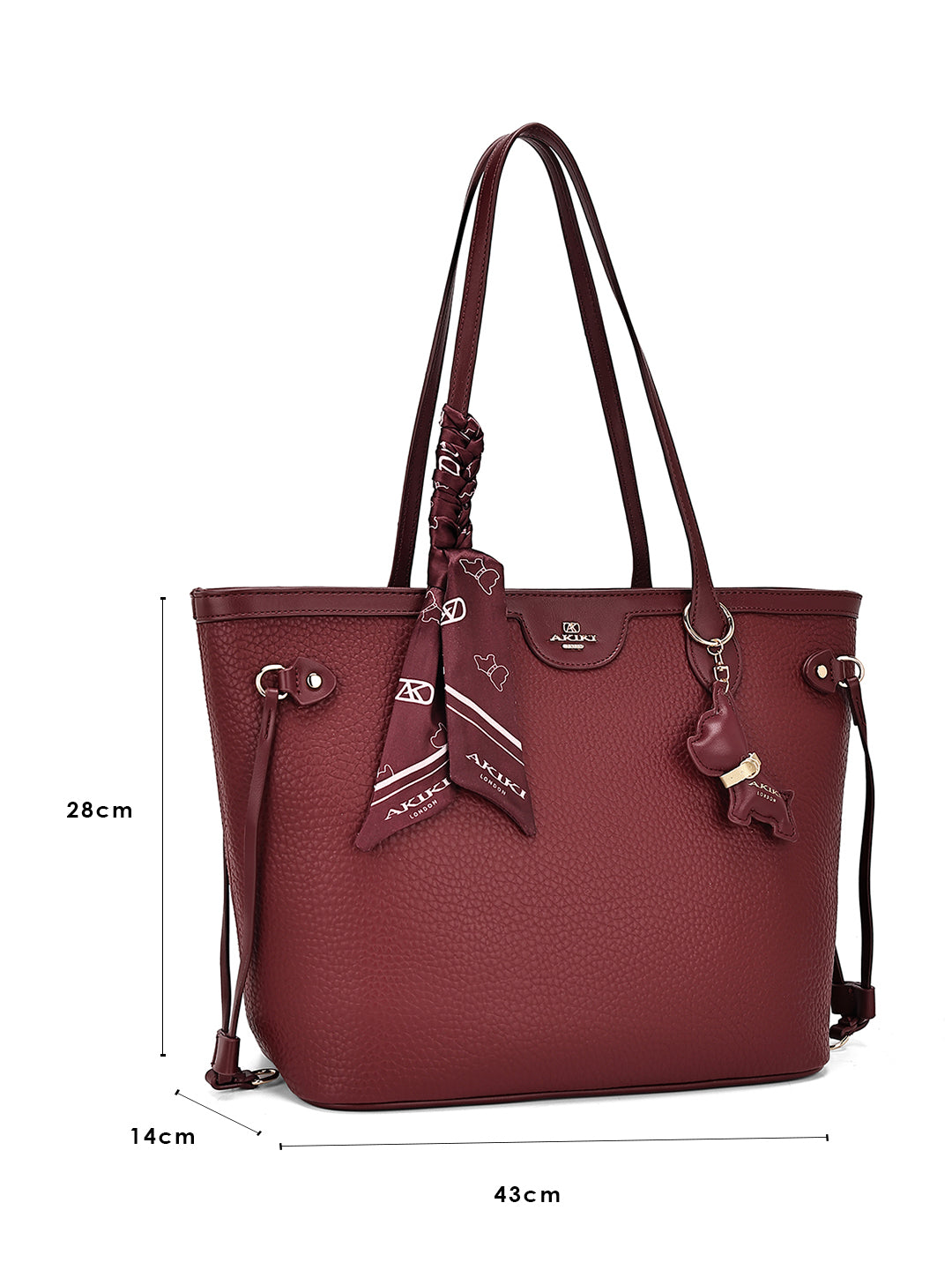 Norwood Handbag For Totelargeshoulder Carry Red