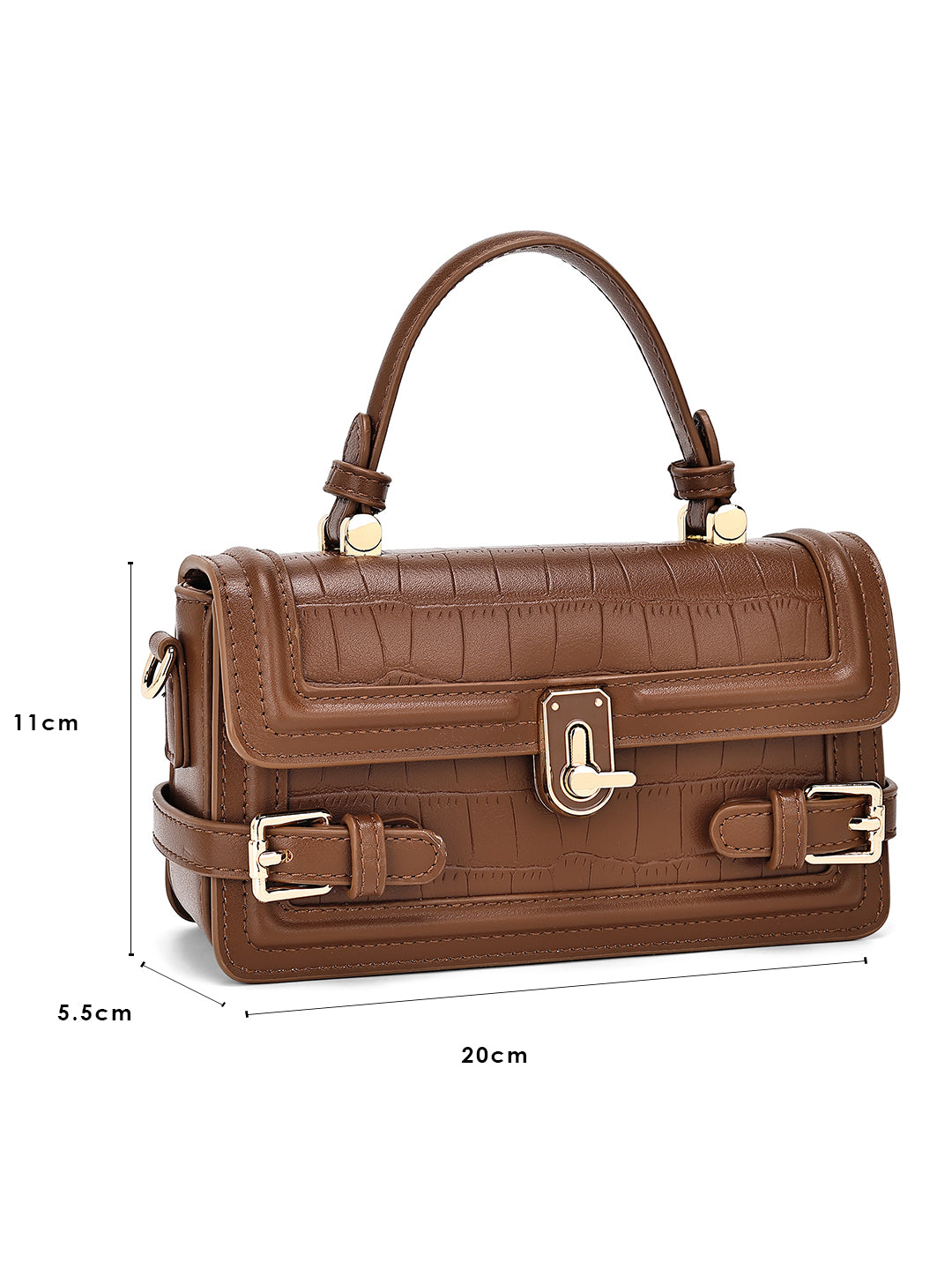 Hyde For Handbagsmalltop Handle Tan