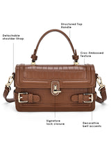 Hyde For Handbagsmalltop Handle Tan